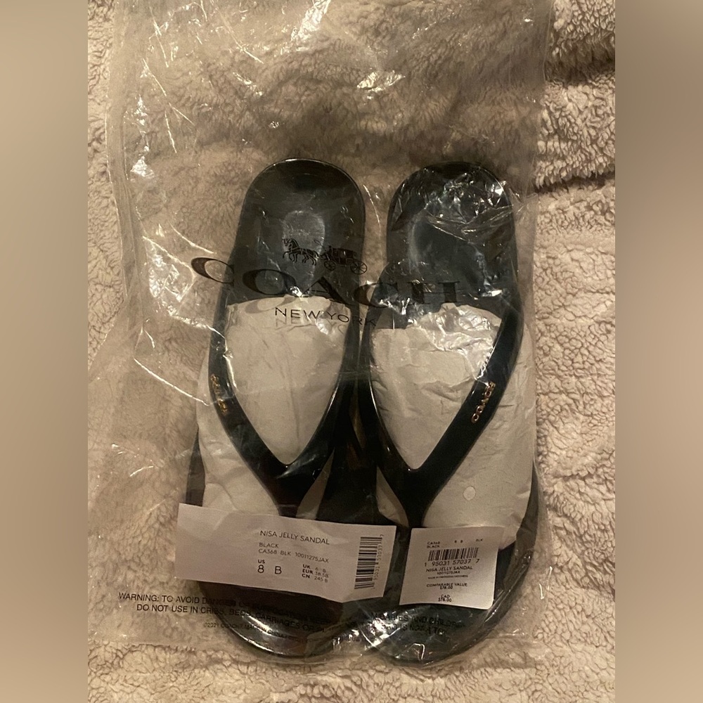 Brand New coach Sandals
